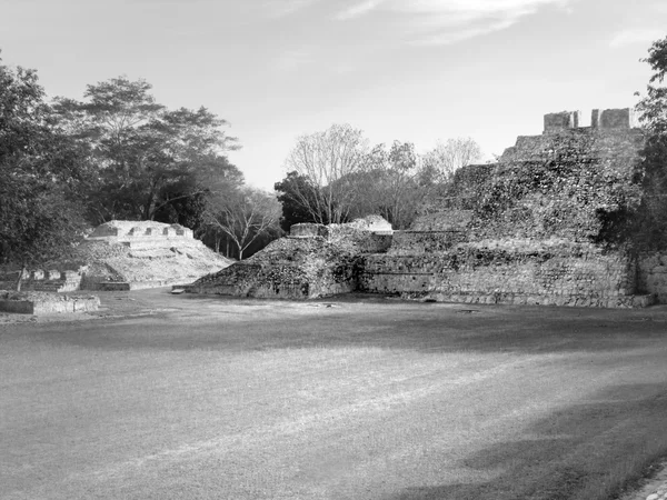 Maya-ruinerna i edzna — Stockfoto