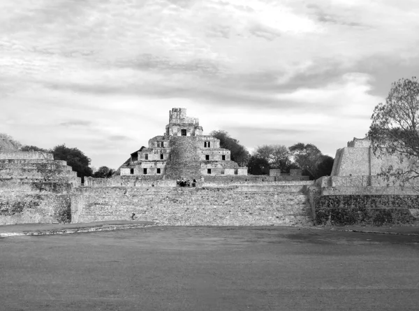 Ruiny Majów edzna — Zdjęcie stockowe