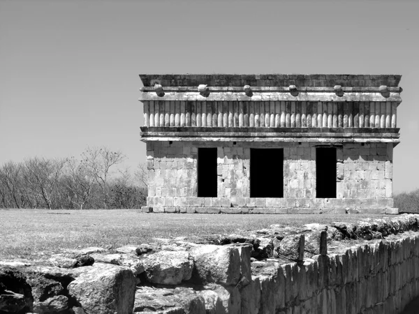 Huis van de schildpadden uxmal — Stockfoto