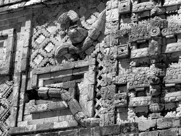 Kukulcan immagini Uxmal — Foto Stock