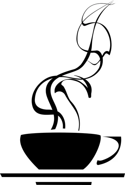 Taza de café — Vector de stock