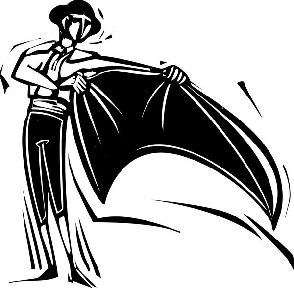 Matador avec Cap — Image vectorielle