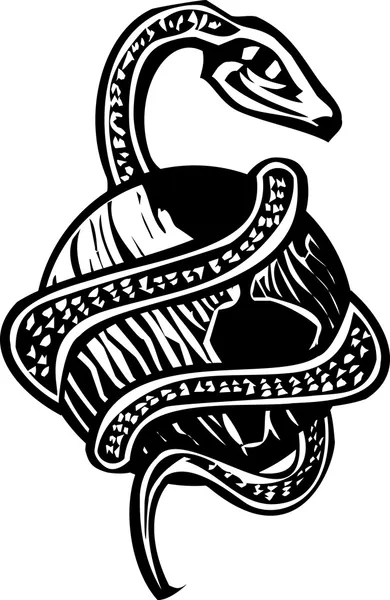 Serpente-da-índia — Vetor de Stock
