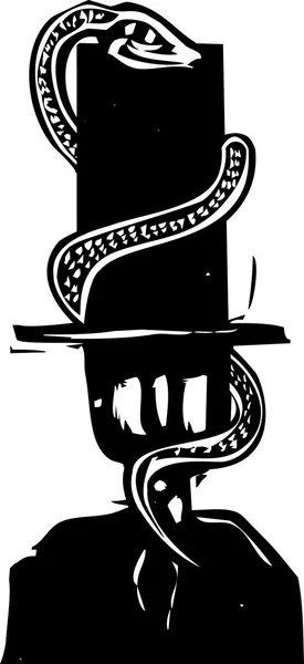 Chapeau de serpent — Image vectorielle