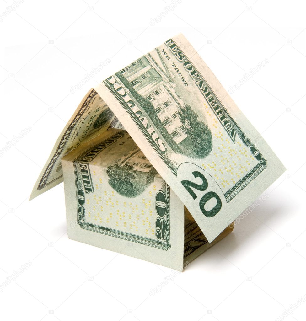 House of dollar bills Stock Photo by ©tandemich 19325783