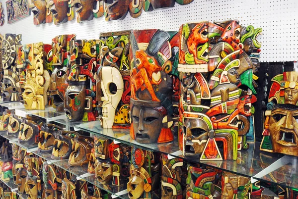 Local crafts and souvenirs in Mexico — Stock Photo, Image