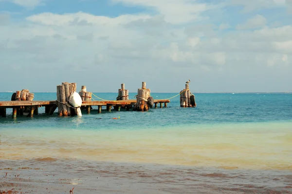 Wooden pier — Stock Photo, Image