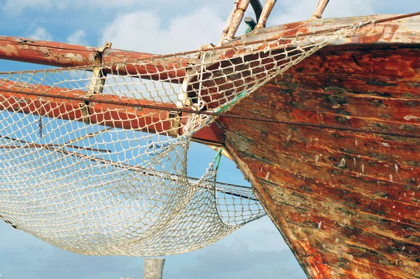 Vista della nave antica — Foto Stock