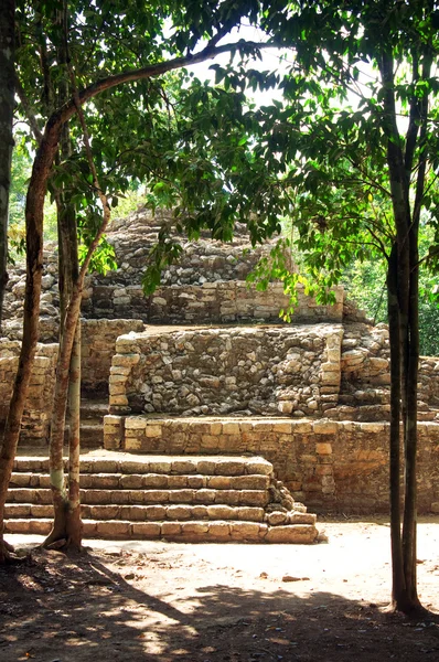 Antik Maya piramit — Stok fotoğraf