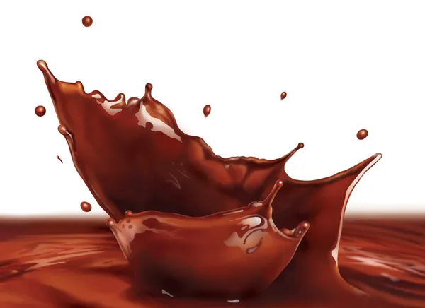 Chocolate Splash — Stock Photo, Image