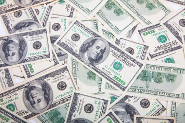 yüz dolar arka plan