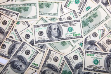 yüz dolar arka plan