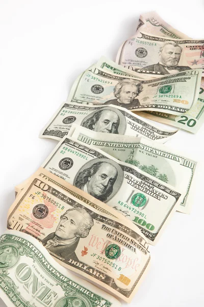 Dinheiro com área de texto em branco — Fotografia de Stock