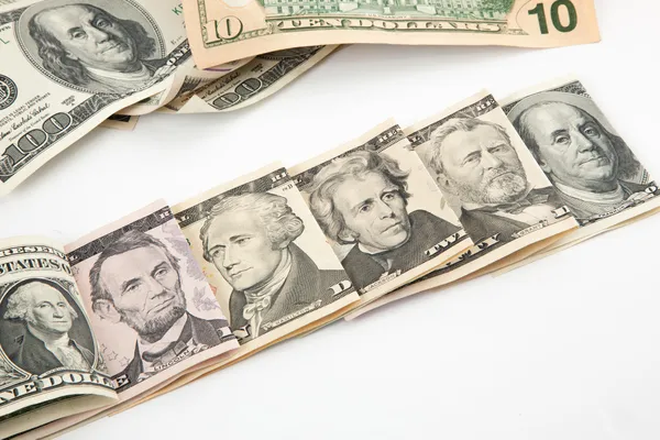 Creative of U.S. currency — Stock Photo, Image