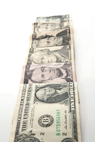 Творчі президентів США доларів США — стокове фото