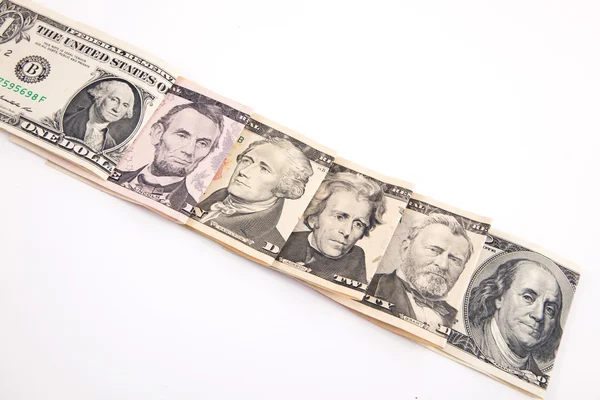 Творчі президентів США доларів США — стокове фото