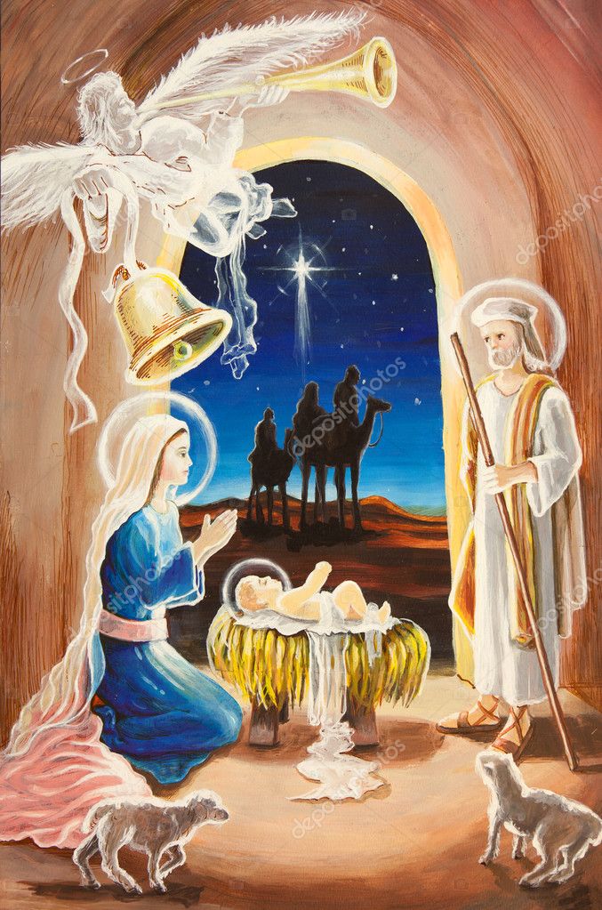 Рождение Христа Фото