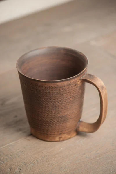 Traditional handcrafted mug — Stock Photo, Image