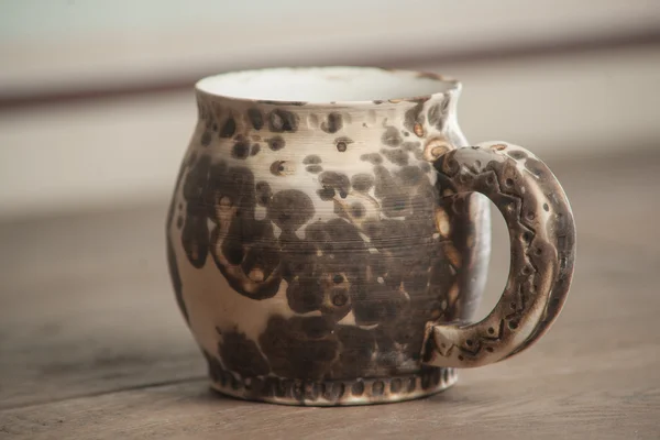 Traditional handcrafted mug — Stock Photo, Image