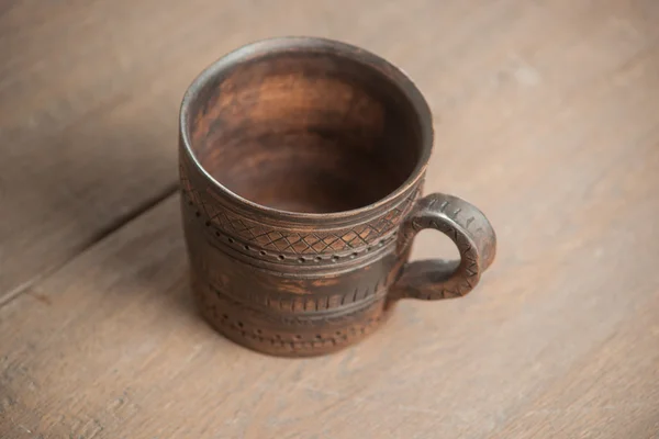 Traditional handcrafted mug — Stock Photo, Image