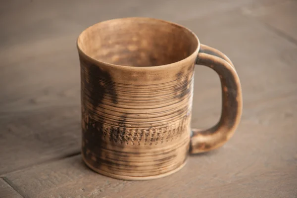 Traditional handcrafted mug — Stock Photo, Image