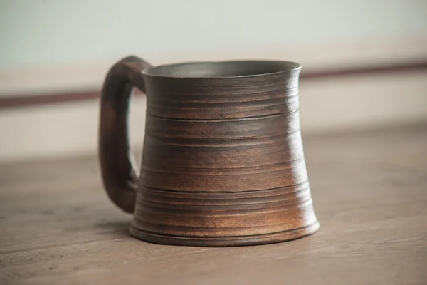 Traditional handcrafted mug — Stock Photo, Image