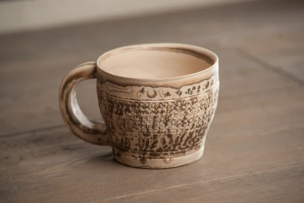 Traditional handcrafted mug — Stock Photo, Image