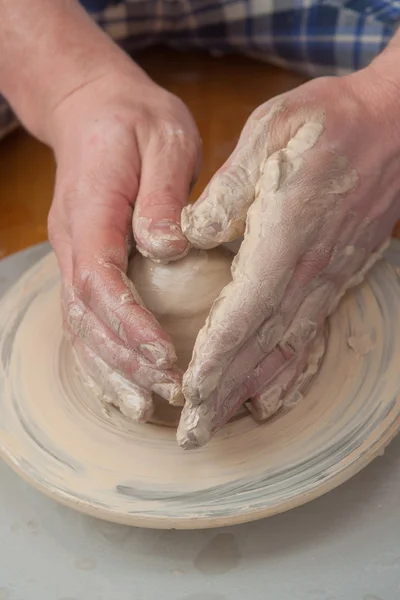 Traditionelle handgefertigte Tasse — Stockfoto