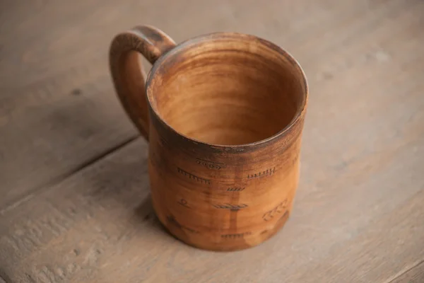 Traditional handcrafted mug — Stock Photo, Image