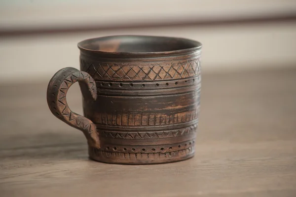 Traditional handcrafted mug — Stock Photo, Image