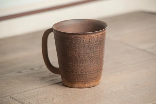 Traditional handcrafted mug — Stock Photo, Image