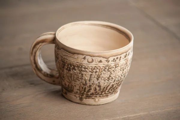 Traditional handcrafted mug — Stock Photo, Image