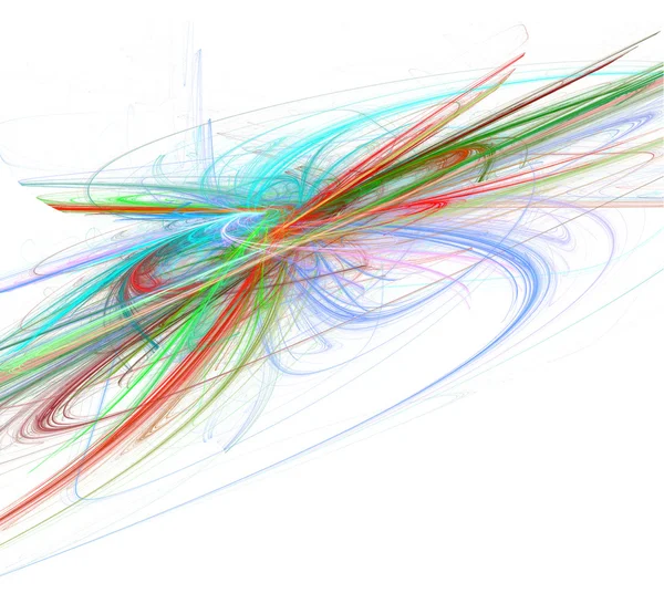 다채로운 추상적인 소용돌이 — 스톡 사진