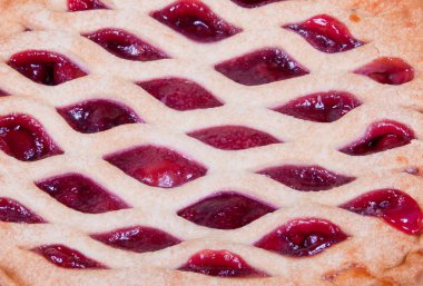 Ev yapımı vişneli turta