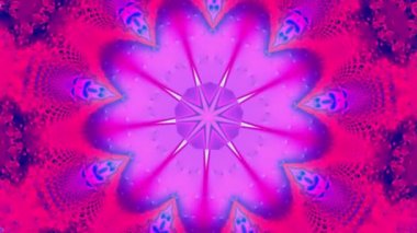 Mor yıldız kaleidoscope