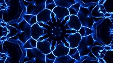 Mavi çiçek Dürbünü etkisi arka plan