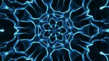 Mavi çiçek Dürbünü hareketli arka plan