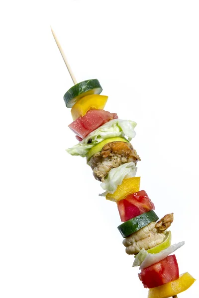 Gamberetti Kebab — Foto Stock