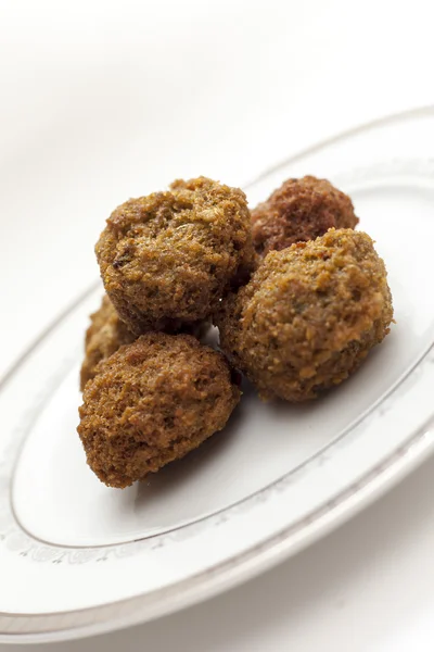 Plate of falafel — Stock Photo, Image
