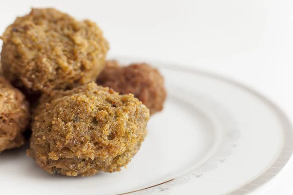 Plate of falafel — Stock Photo, Image