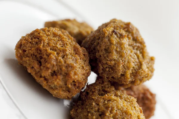 Plate of falafel — Stock Photo, Image