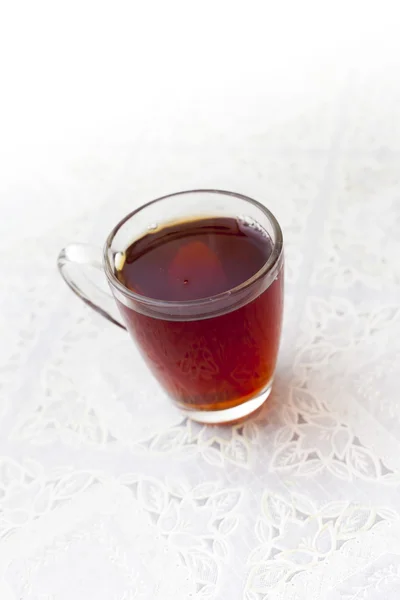 Glass of Turkish tea — Stock Photo, Image