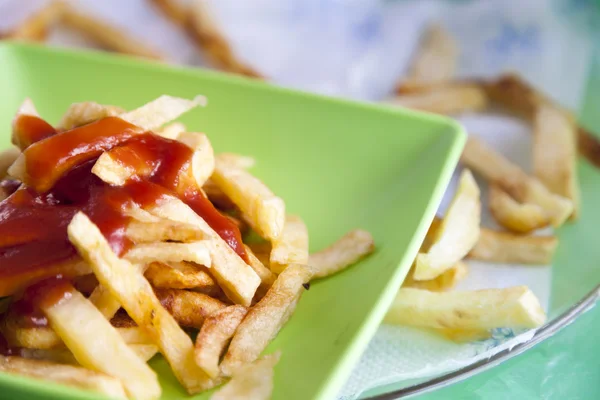 Stekt potatis — Stockfoto