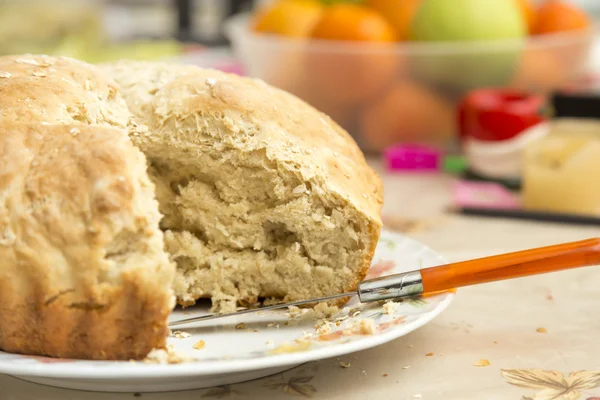 Pão Outmeal — Fotografia de Stock