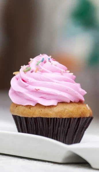 Zelfgemaakte cupcake — Stockfoto