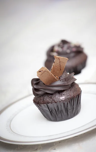 Hausgemachter Cupcake — Stockfoto