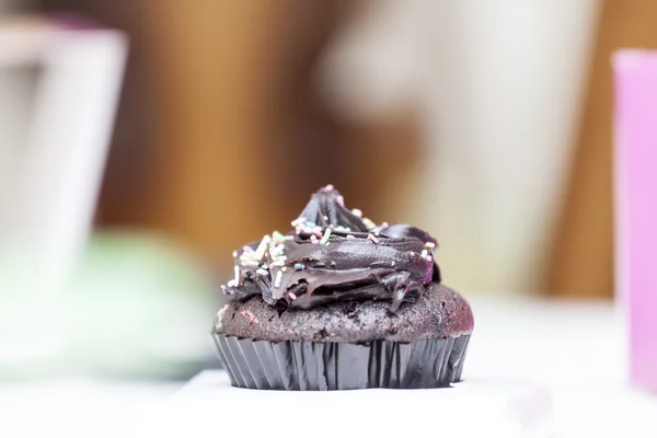 Zelfgemaakte cupcake — Stockfoto