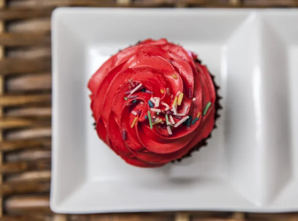 Zelfgemaakte cupcake — Stockfoto