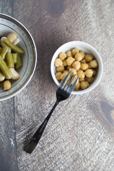 Chickpea salad — Stock Photo, Image