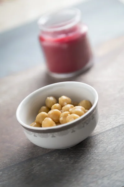 Chickpea salad — Stock Photo, Image